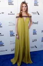 STANA KATIC at Film Independent Spirit Awards in Santa Monica 02/27/2016