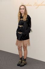 SUKI WATERHOUSE at Burberry Prorsum Womenswear Catwalk Show in London 02/22/2016