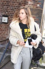 SUKI WATERHOUSE at Claridges Hotel in London 02/02/2016