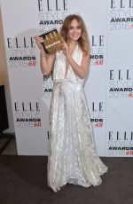 SUKI WATERHOUSE at Elle Style Awards in London 02/23/2016