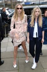 SUKI WATERHOUSE at Topshop Unique Show at London Fashion Week 02/21/2016