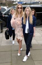 SUKI WATERHOUSE at Topshop Unique Show at London Fashion Week 02/21/2016
