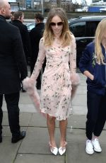 SUKI WATERHOUSE at Topshop Unique Show at London Fashion Week 02/21/2016