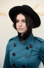 TALI LENNOX at Burberry Prorsum Womenswear Catwalk Show in London 02/22/2016