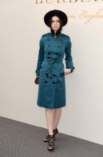 TALI LENNOX at Burberry Prorsum Womenswear Catwalk Show in London 02/22/2016