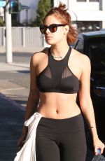 TALLULAH WILLIS in Tights Leaves a Gym in Beverly Hills 02/09/2016