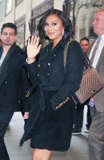 TAMAR BRAXTON Leaves NBC Studios in New York 02/11/2016