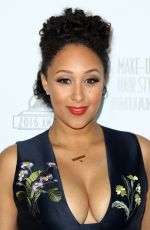 TAMERA MOWRY at 2016 Make-up Artist and Hair Stylist Guild Awards i Los Angeles 02/20/2016