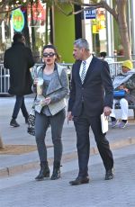 TARYN MANNING Out and About in Santa Monica 02/03/2016