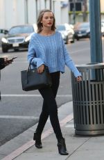 TAYLOR SWIFT and GIGI HADID at Voila Nail Salon in Beverly Hills 02/05/2016
