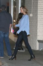 TAYLOR SWIFT and GIGI HADID at Voila Nail Salon in Beverly Hills 02/05/2016