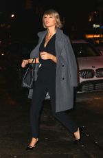 TAYLOR SWIFT Arrives at Blue Ribbon Restaurant in New York 02/21/2016