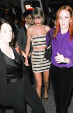 TAYLOR SWIFT Arrives at Hyde Night Club in West Hollywood 02/16/2016