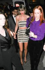 TAYLOR SWIFT Arrives at Hyde Night Club in West Hollywood 02/16/2016