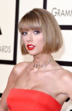 TAYLOR SWIFT at Grammy Awards 2016 in Los Angeles 02/15/2016