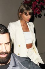 TAYLOR SWIFT Leaves Maia Restaurant in West Hollywood 02/24/2016