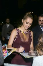TERESA PALMER Arrives at Lure Nightclub in Los Angeles 02/01/2016