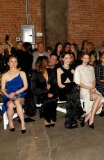 THORA BIRCH at Christian Siriano Fashion Show in New York 02/13/2016