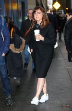 TIFFANI THIESSEN Arrives at Today Show in New York 02/04/2016