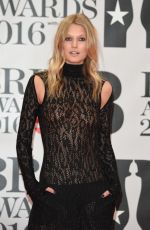 TONI GARRN at Brit Awards 2016 in London 02/24/2016