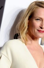 UMA THURMAN at 2016 amfar New York Gala 02/10/2016