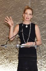 UMA THURMAN at Forevermark Dinner in New York 02/11/2016
