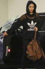 VANESSA and STELLA HUDGENS Out and About in Los Angeles 02/22/2016