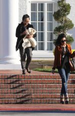 VANESSA and STELLA HUDGENS Out in Burbank 02/02/2016