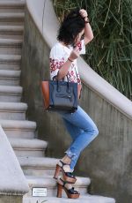 VANESSA HUDGENS and ASHLEY TISDALE Leaves Vanessa