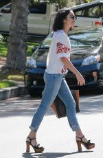 VANESSA HUDGENS and ASHLEY TISDALE Leaves Vanessa