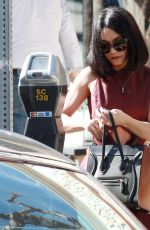 VANESSA HUDGENS at Fitwel Custom Clothes in Beverly Hills 02/22/2016