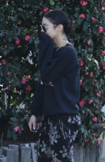 VANESSA HUDGENS Leaves a Gym in Los Angeles 02/03/2016