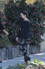 VANESSA HUDGENS Leaves a Gym in Los Angeles 02/03/2016