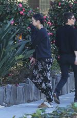 VANESSA HUDGENS Leaves a Gym in Los Angeles 02/03/2016
