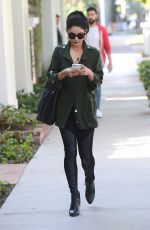 VANESSA HUDGENS Leaves Kate Somerville Skin Care in Los ANgeles 02/26/2016