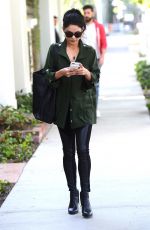 VANESSA HUDGENS Leaves Kate Somerville Skin Care in Los ANgeles 02/26/2016