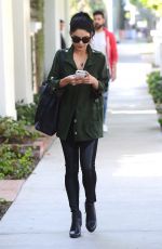 VANESSA HUDGENS Leaves Kate Somerville Skin Care in Los ANgeles 02/26/2016