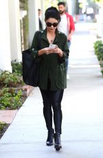 VANESSA HUDGENS Leaves Kate Somerville Skin Care in Los ANgeles 02/26/2016