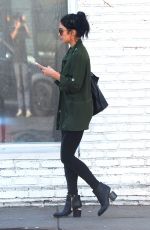 VANESSA HUDGENS Leaves Kate Somerville Skin Care in Los ANgeles 02/26/2016