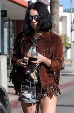 VANESSA HUDGENS Out in Los Angeles 02/10/2016