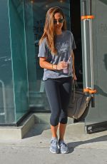 VANESSA LACHEY Leaves a Gym in West Hollywood 02/03/2016