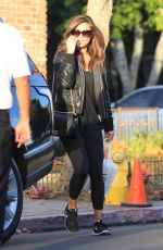 VANESSA MINNILLO Out and About in Beverly Hills 02/04/2016