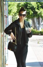 VANESSA MINNILLO Out and About in West Hollywood 02/04/2016