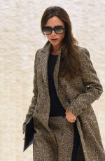 VICTORIA BECKHAM Arrives at JFK Airport in New York 02/06/2016