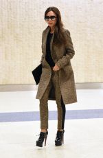VICTORIA BECKHAM Arrives at JFK Airport in New York 02/06/2016
