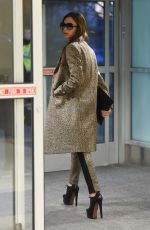 VICTORIA BECKHAM Arrives at JFK Airport in New York 02/06/2016