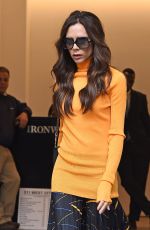 VICTORIA BECKHAM Leaves an Office in New York 02/08/2016