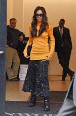 VICTORIA BECKHAM Leaves an Office in New York 02/08/2016