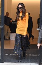VICTORIA BECKHAM Leaves an Office in New York 02/08/2016