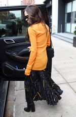 VICTORIA BECKHAM Leaves an Office in New York 02/08/2016